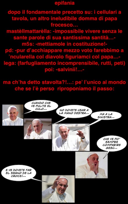 epifania_nuovo_domma_papa_poltica_reazioni